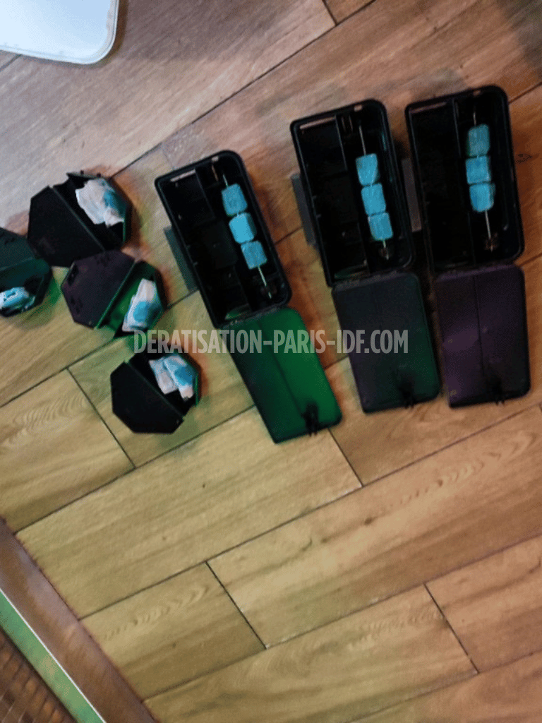 Intervention de dératisation dans un comble à Paris, photo 3